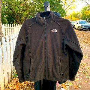 Black North Face fleece zip up